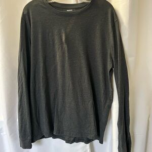 Men's Black Long Sleeve Shirt